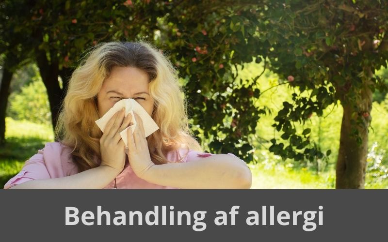 Behandling af allergi med zoneterapi og øreakupunktur